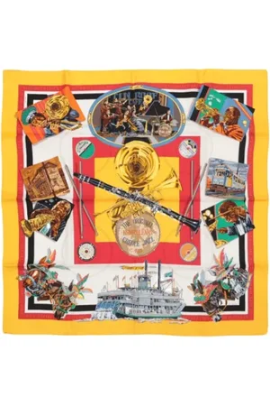 Hermès Pre-owned, Kobieta, Wielobarwność, ONE SIZE, Pre-owned Silk scarves