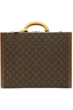 LOUIS VUITTON Pre-owned, Mężczyzna, brązowy, ONE SIZE, Pre-owned Canvas briefcases