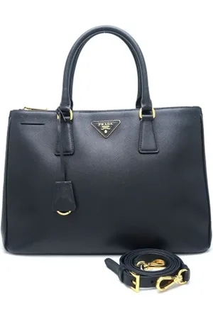 Prada Pre-owned, Kobieta, Czarny, ONE SIZE, Skóra, Pre-owned Leather prada-bags