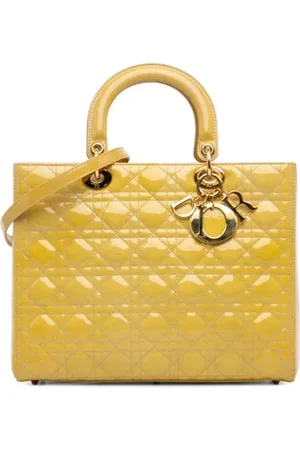 Dior Pre-owned, Kobieta, Żółty, ONE SIZE, Skóra, Pre-owned Leather dior-bags