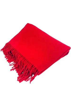 Hermès Pre-owned, Kobieta, Czerwony, ONE SIZE, Kaszmir, Pre-owned Cashmere scarves