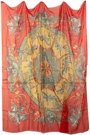 Hermès Pre-owned, Kobieta, Wielobarwność, ONE SIZE, Pre-owned Silk scarves