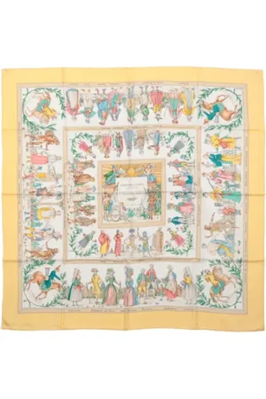 Hermès Pre-owned, Kobieta, Wielobarwność, ONE SIZE, Pre-owned Silk scarves