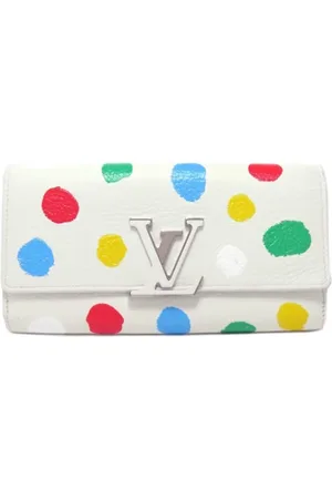 LOUIS VUITTON Pre-owned, Kobieta, Biały, ONE SIZE, Skóra, Pre-owned skórzane portfele