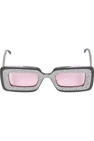 Gucci Pre-owned, Kobieta, Czarny, ONE SIZE, Pre-owned Acetate sunglasses