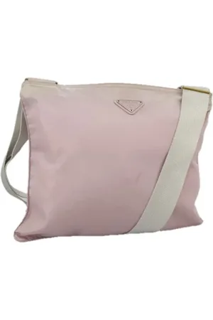 Prada Pre-owned, Kobieta, Różowy, ONE SIZE, Pre-owned Fabric shoulder-bags