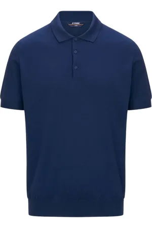 K-Way Koszulki, Mężczyzna, Niebieski, M, Niebieskie Polo T-shirty i Pola