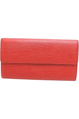 LOUIS VUITTON Pre-owned, Kobieta, Czerwony, ONE SIZE, Skóra, Pre-owned skórzane portfele