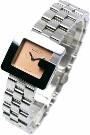 Gucci Pre-owned, Kobieta, brązowy, ONE SIZE, Pre-owned Stainless Steel watches