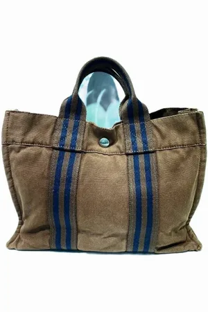 Hermès Pre-owned, Kobieta, brązowy, ONE SIZE, Pre-owned Canvas handbags