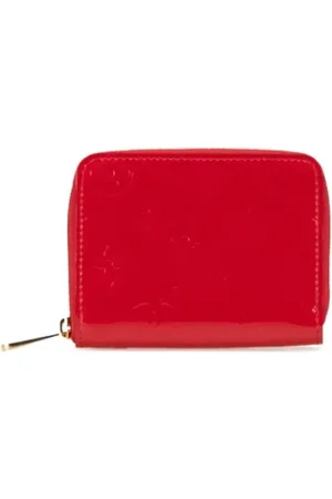 LOUIS VUITTON Pre-owned, Kobieta, Czerwony, ONE SIZE, Skóra, Pre-owned skórzane portfele