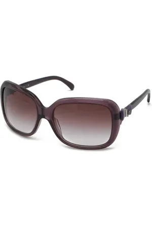 CHANEL Pre-owned, Kobieta, Fioletowy, ONE SIZE, Pre-owned Fabric sunglasses