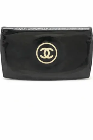CHANEL Pre-owned, Kobieta, Czarny, ONE SIZE, Skóra, Pre-owned skórzane portfele