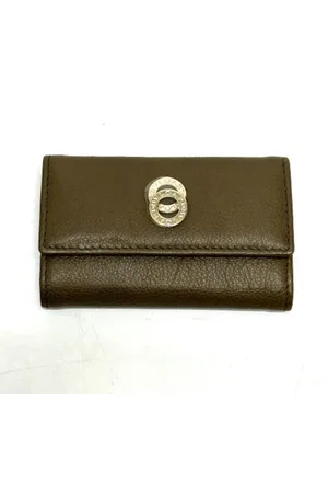 Bvlgari Pre-owned, Kobieta, brązowy, ONE SIZE, Skóra, Pre-owned Leather key-holders