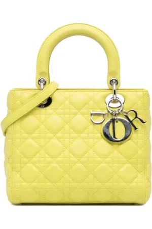 Dior Pre-owned, Kobieta, Żółty, ONE SIZE, Skóra, Pre-owned Leather dior-bags