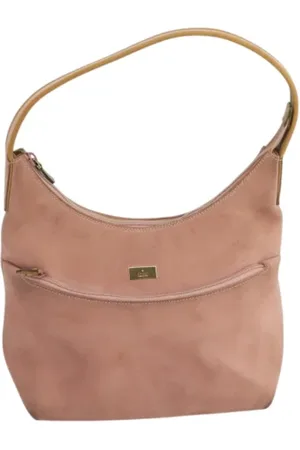 Gucci Pre-owned, Kobieta, Różowy, ONE SIZE, Zamsz, Pre-owned Suede handbags