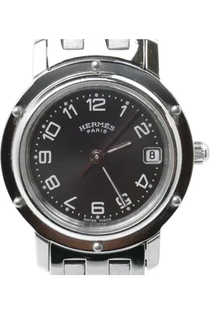 Hermès Pre-owned, Kobieta, Szary, ONE SIZE, Pre-owned Stainless Steel watches