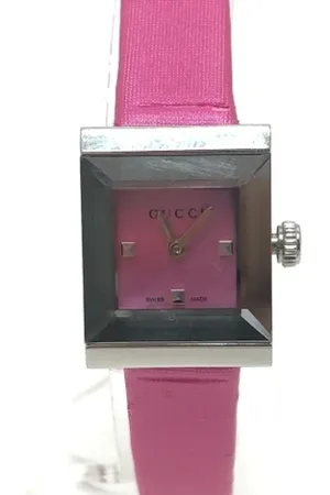 Gucci Pre-owned, Kobieta, Różowy, ONE SIZE, Pre-owned Metal watches