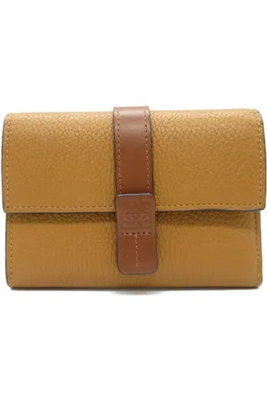 Loewe Pre-owned, Kobieta, brązowy, ONE SIZE, Skóra, Pre-owned skórzane portfele