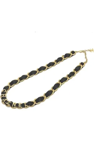 CHANEL Pre-owned, Kobieta, Czarny, ONE SIZE, Skóra, Pre-owned Leather hair-accessories