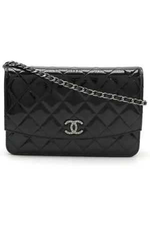 CHANEL Pre-owned, Kobieta, Czarny, ONE SIZE, Skóra, Pre-owned skórzane portfele