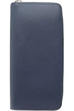 LOUIS VUITTON Pre-owned, Mężczyzna, Niebieski, ONE SIZE, Skóra, Pre-owned skórzane portfele