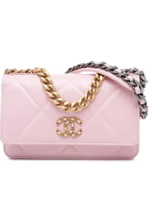 CHANEL Pre-owned, Kobieta, Różowy, ONE SIZE, Skóra, Pre-owned skórzane portfele