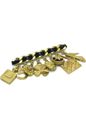 CHANEL Pre-owned, Kobieta, Żółty, ONE SIZE, Pre-owned Metal hair-accessories
