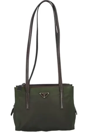 Prada Pre-owned, Kobieta, Zielony, ONE SIZE, Pre-owned Fabric prada-bags