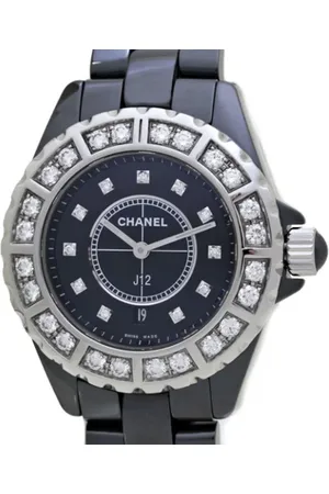 CHANEL Pre-owned, Kobieta, Czarny, ONE SIZE, Pre-owned Glass watches