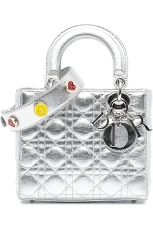 Dior Pre-owned, Kobieta, Szary, ONE SIZE, Skóra, Pre-owned Leather dior-bags