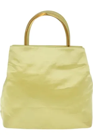 Prada Pre-owned, Kobieta, Żółty, ONE SIZE, Pre-owned Silk prada-bags