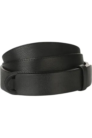 Orciani Akcesoria, Mężczyzna, Czarny, ONE SIZE, Skórzany Pasek Nobuckle