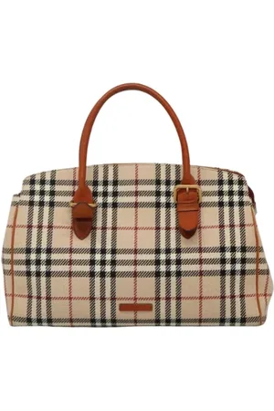 Burberry Pre-owned, Kobieta, Beżowy, ONE SIZE, Wełna, Pre-owned Wool handbags