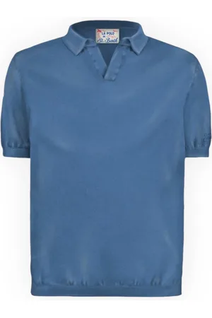 MC2 SAINT BARTH Koszulki, Mężczyzna, Niebieski, M, Denim, Ciemne Swetry Denim