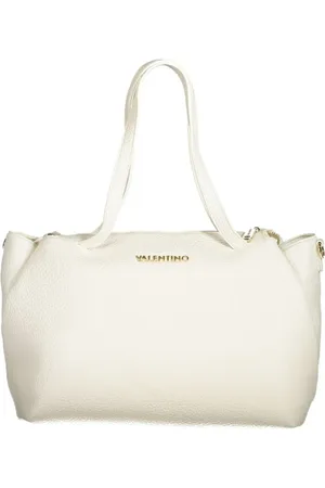 Valentino by Mario Valentino Torebki, Kobieta, Biały, ONE SIZE, Len, Biała Polietylenowa Damska Torebka