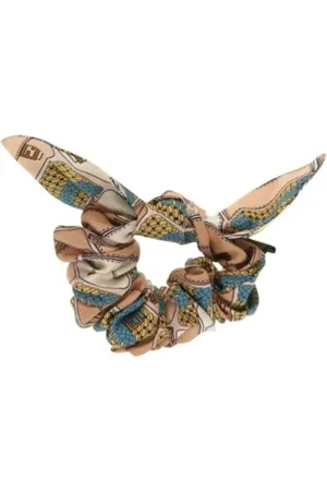 Fendi Pre-owned, Kobieta, Wielobarwność, ONE SIZE, Pre-owned Silk hair-accessories