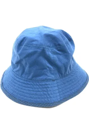 Fendi Pre-owned, Kobieta, Niebieski, ONE SIZE, Bawełna, Pre-owned Cotton hats