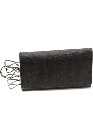 Fendi Pre-owned, Kobieta, Czarny, ONE SIZE, Pre-owned Leather key-holders