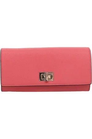 Fendi Pre-owned, Kobieta, Różowy, ONE SIZE, Skóra, Pre-owned skórzane portfele
