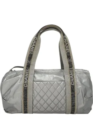 CHANEL Pre-owned, Kobieta, Szary, ONE SIZE, Pre-owned Canvas handbags