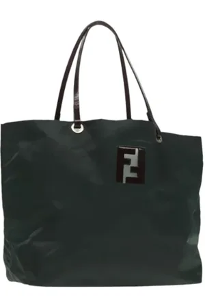 Fendi Pre-owned, Kobieta, Zielony, ONE SIZE, Pre-owned Fabric fendi-bags