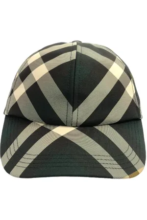 Burberry Pre-owned, Kobieta, Wielobarwność, ONE SIZE, Nylon, Pre-owned Fabric hats