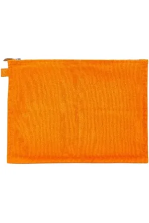Hermès Pre-owned, Kobieta, Pomarańczowy, ONE SIZE, Skóra, Pre-owned Canvas clutches