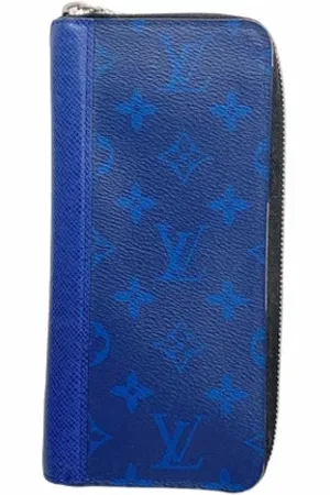 LOUIS VUITTON Pre-owned, Mężczyzna, Niebieski, ONE SIZE, Pre-owned Fabric wallets