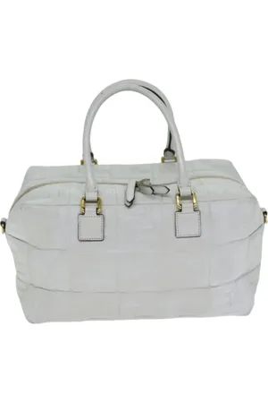 Fendi Pre-owned, Kobieta, Biały, ONE SIZE, Skóra, Pre-owned Leather fendi-bags