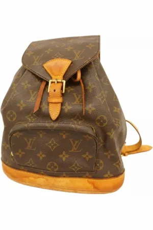 LOUIS VUITTON Pre-owned, Kobieta, brązowy, ONE SIZE, Len, Pre-owned płócienne torby Louis Vuitton