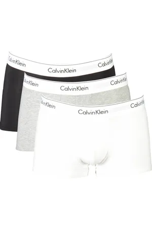 Calvin Klein Bielizna, Mężczyzna, Szary, XL, Bawełna, Majtki Dolne