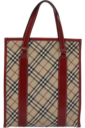 Burberry Pre-owned, Kobieta, Wielobarwność, ONE SIZE, Pre-owned Canvas handbags