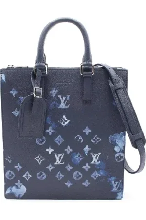 LOUIS VUITTON Pre-owned, Mężczyzna, Niebieski, ONE SIZE, Pre-owned Canvas totes